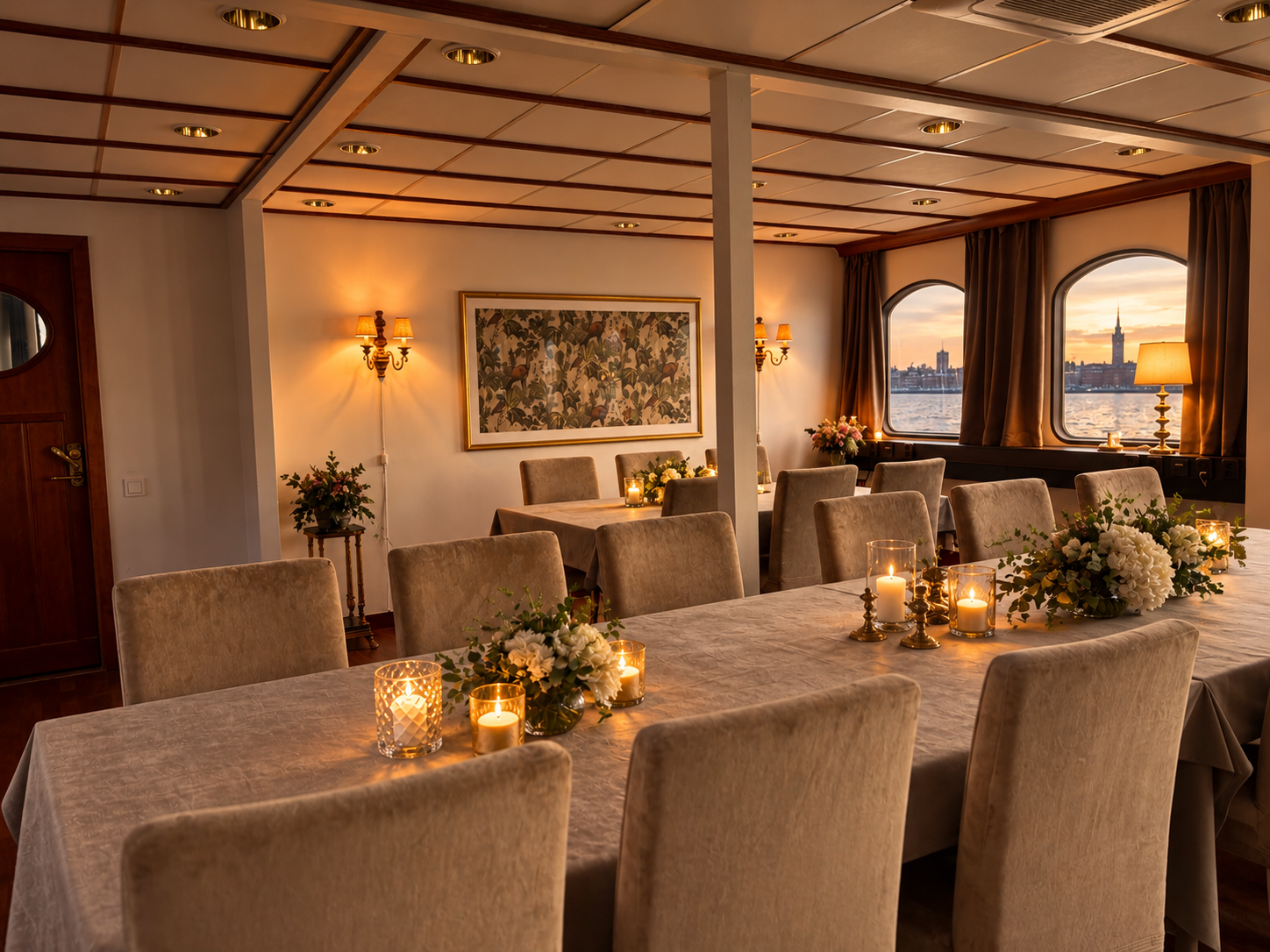 A private deck – exclusively for your group